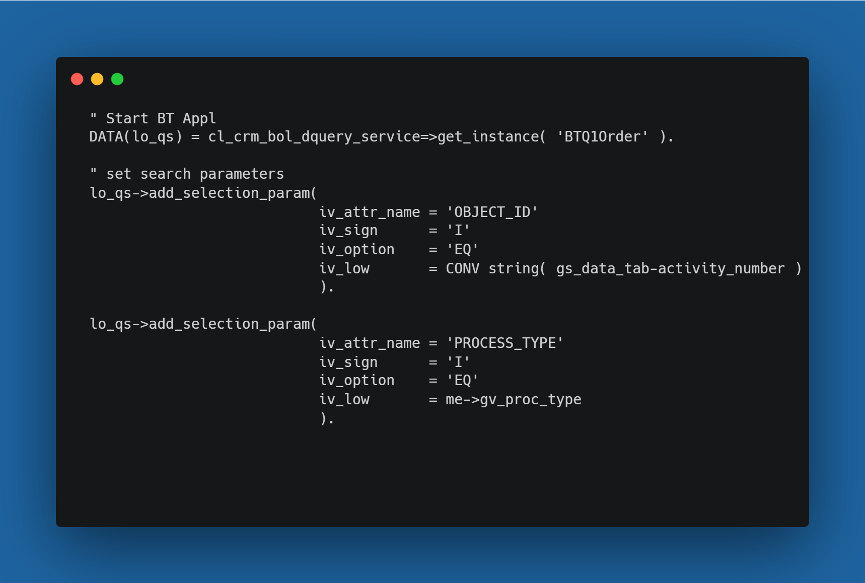 Pseudo-Code for Querying CRM Activities in Mass Upload Program
